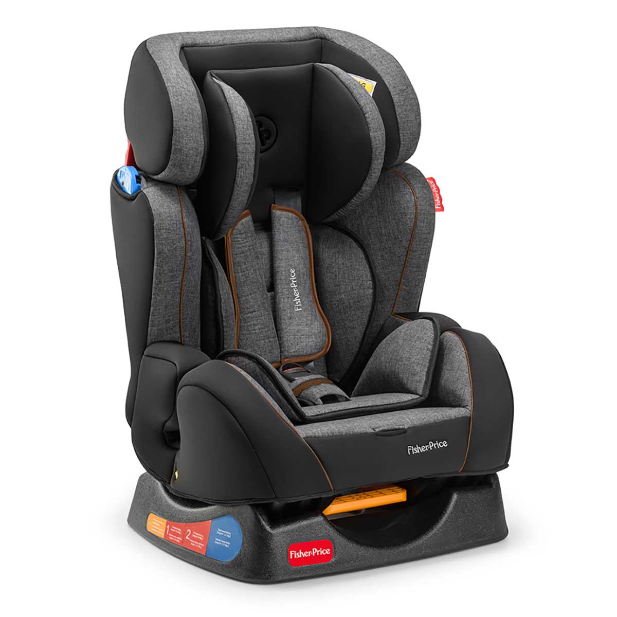 Cadeirinha para Auto Fisher-Price BB577 Cinza Suporta até 25kg