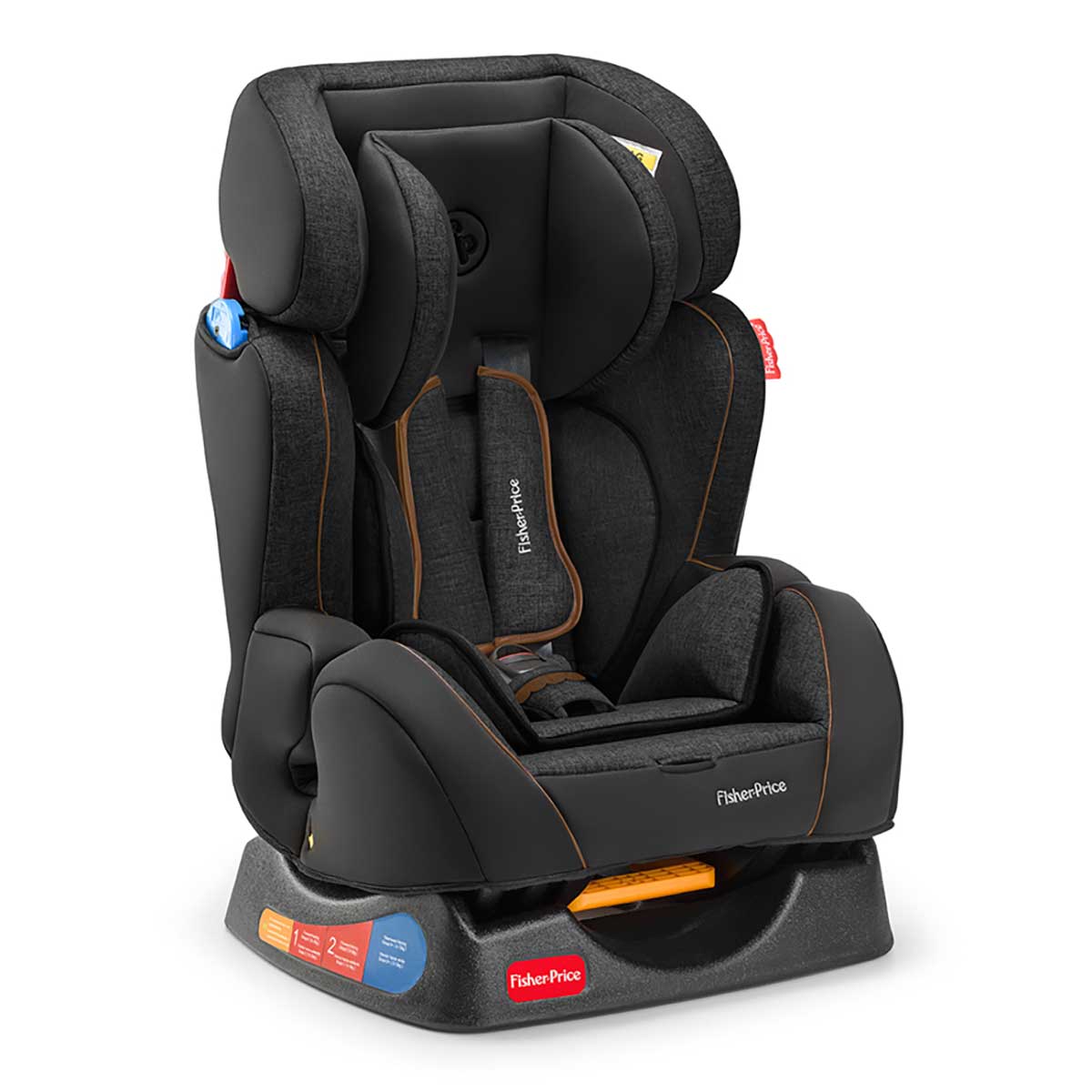 Cadeirinha para Auto Fisher-Price BB576 Preta Suporta até 25kg