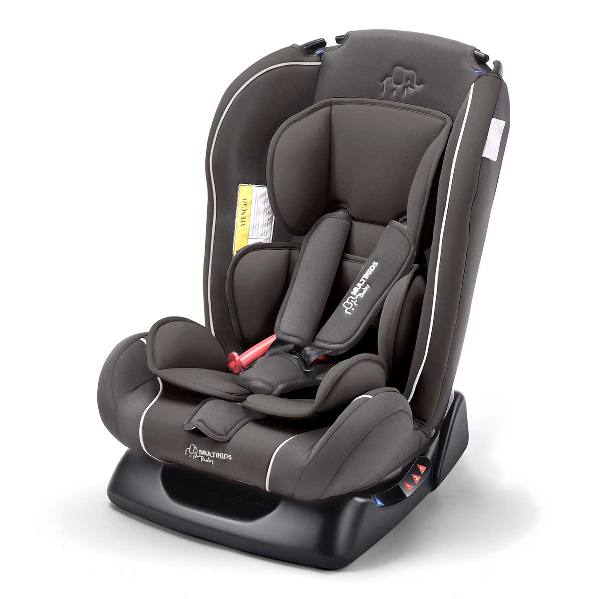 Cadeirinha para Auto Multikids Baby BB638 Cinza Suporta até 25kg