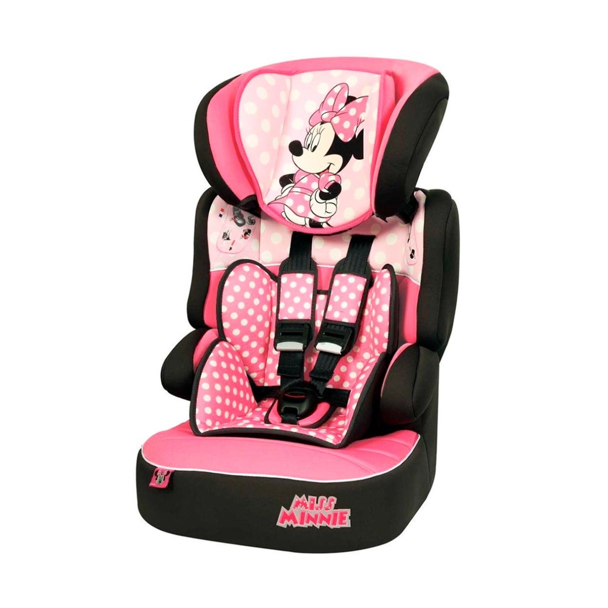 Cadeira Para Auto Infantil Beline Dots Minnie Mouse Team Tex