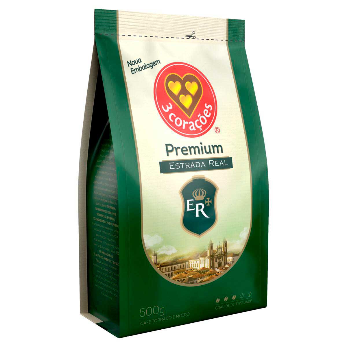 Café 3 Corações Premium Estrada Real 500 g