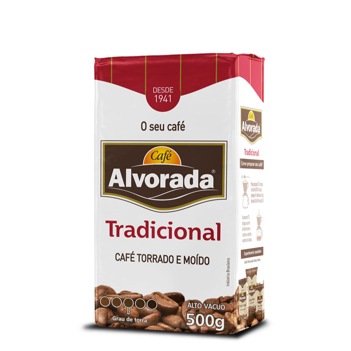 Café Alvorada Tradicional Vácuo 500 g