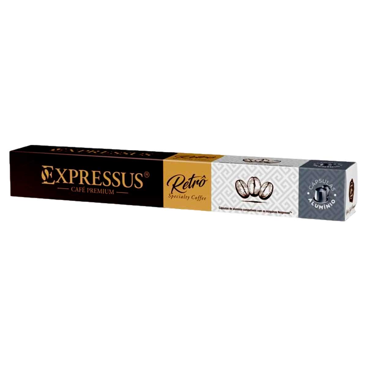 Café Expressus Premium Retrô 10 Cápsulas