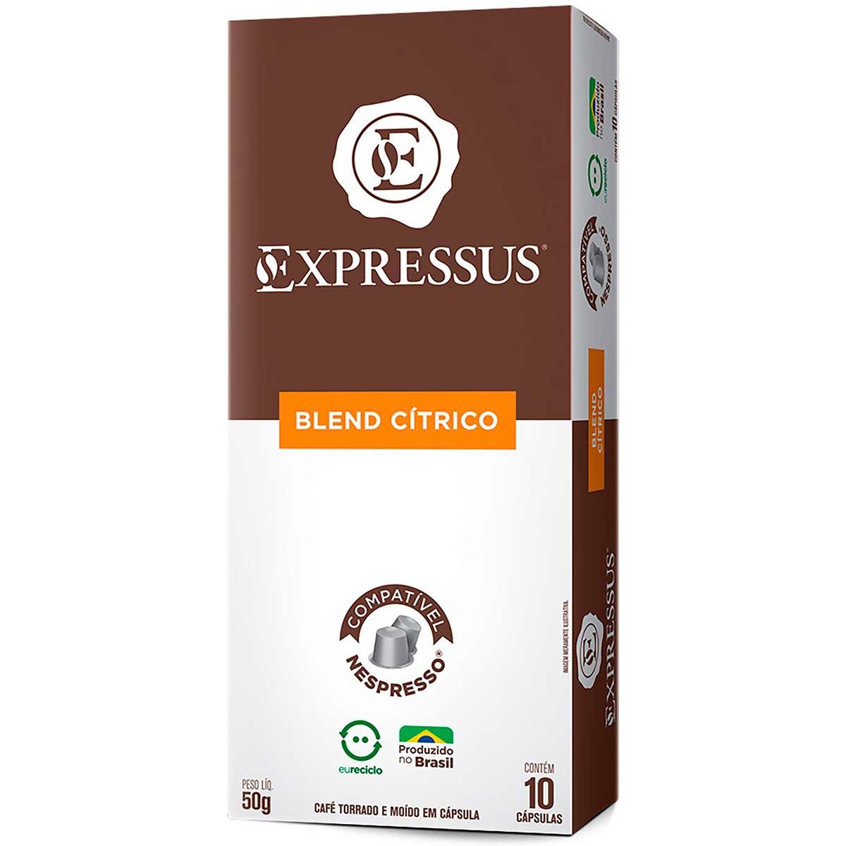 Café Expresso Expressus Cítrico 10 Cápsulas