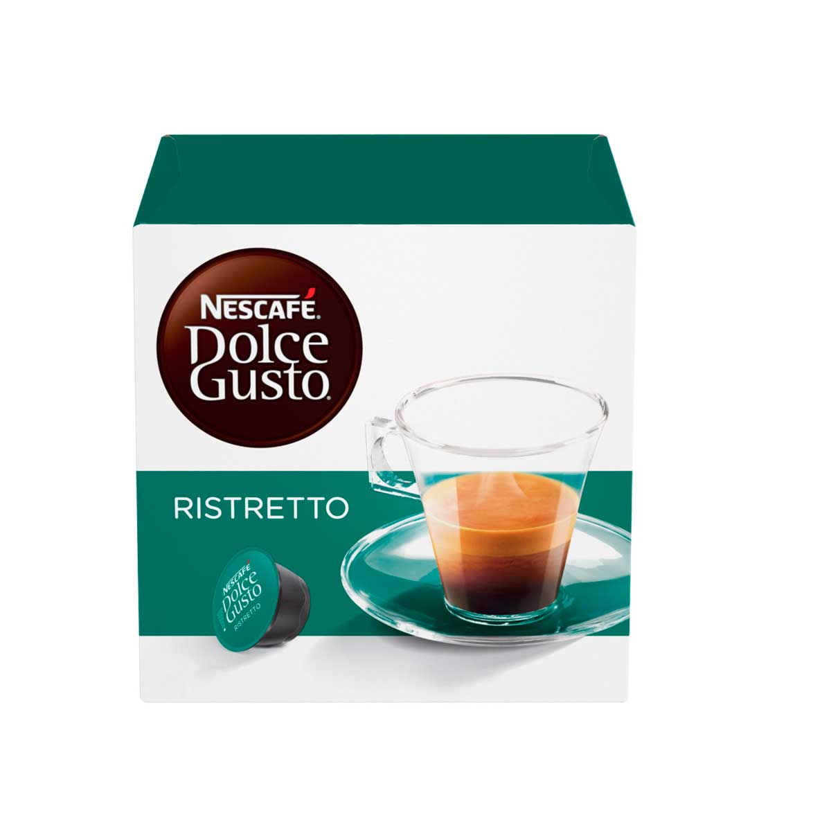 Café em Cápsula Nescafé Dolce Gusto Ristretto 16 Cápsulas