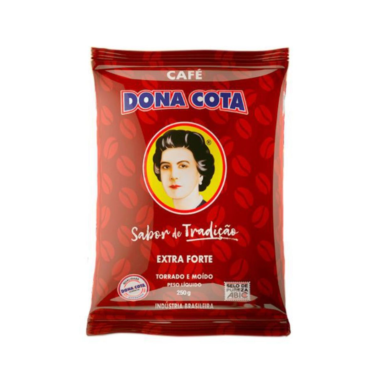 Café Extra Forte Torrado e Moído Dona Cota 250 g