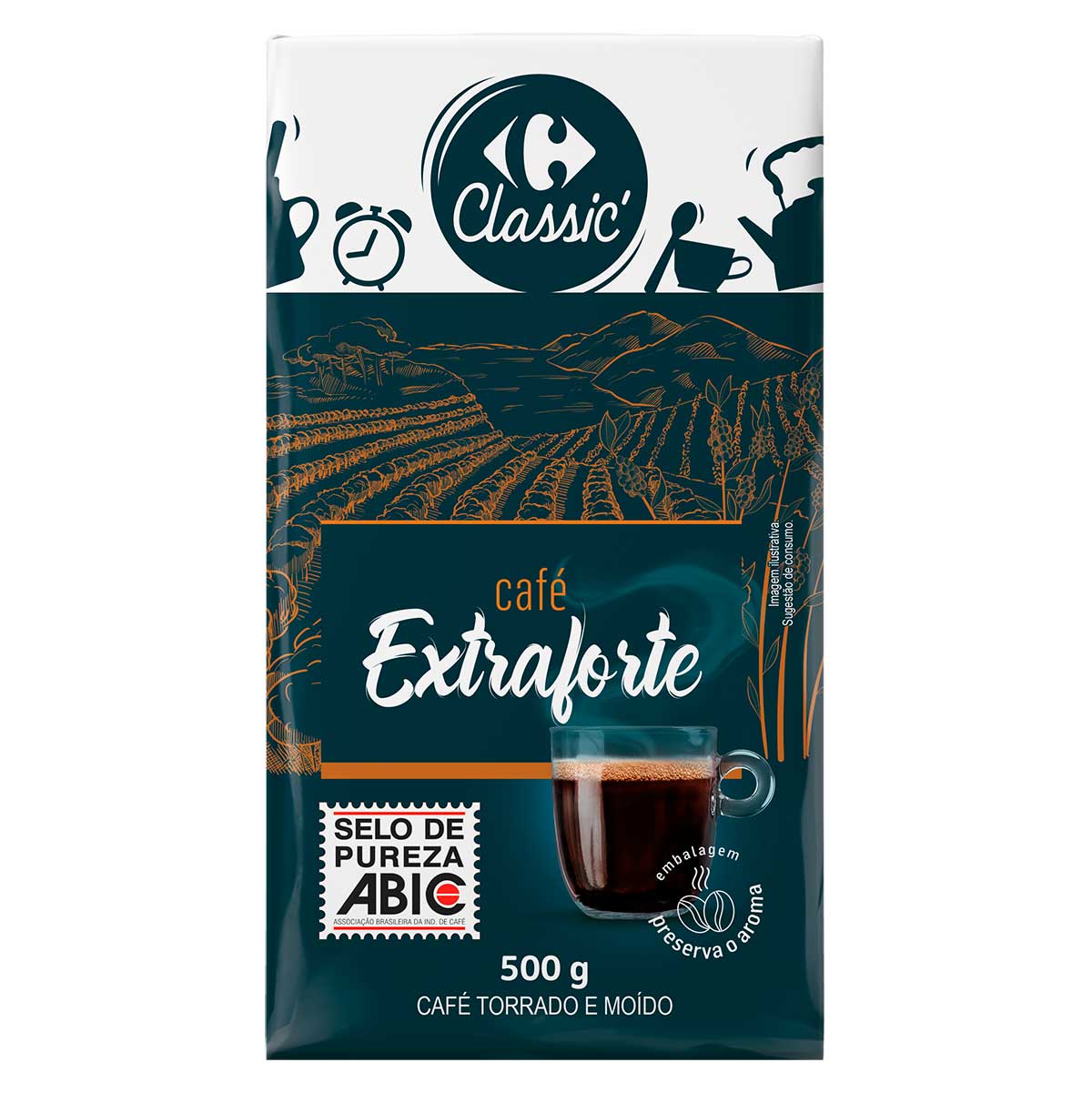 Café Extraforte Vácuo Carrefour 500 g