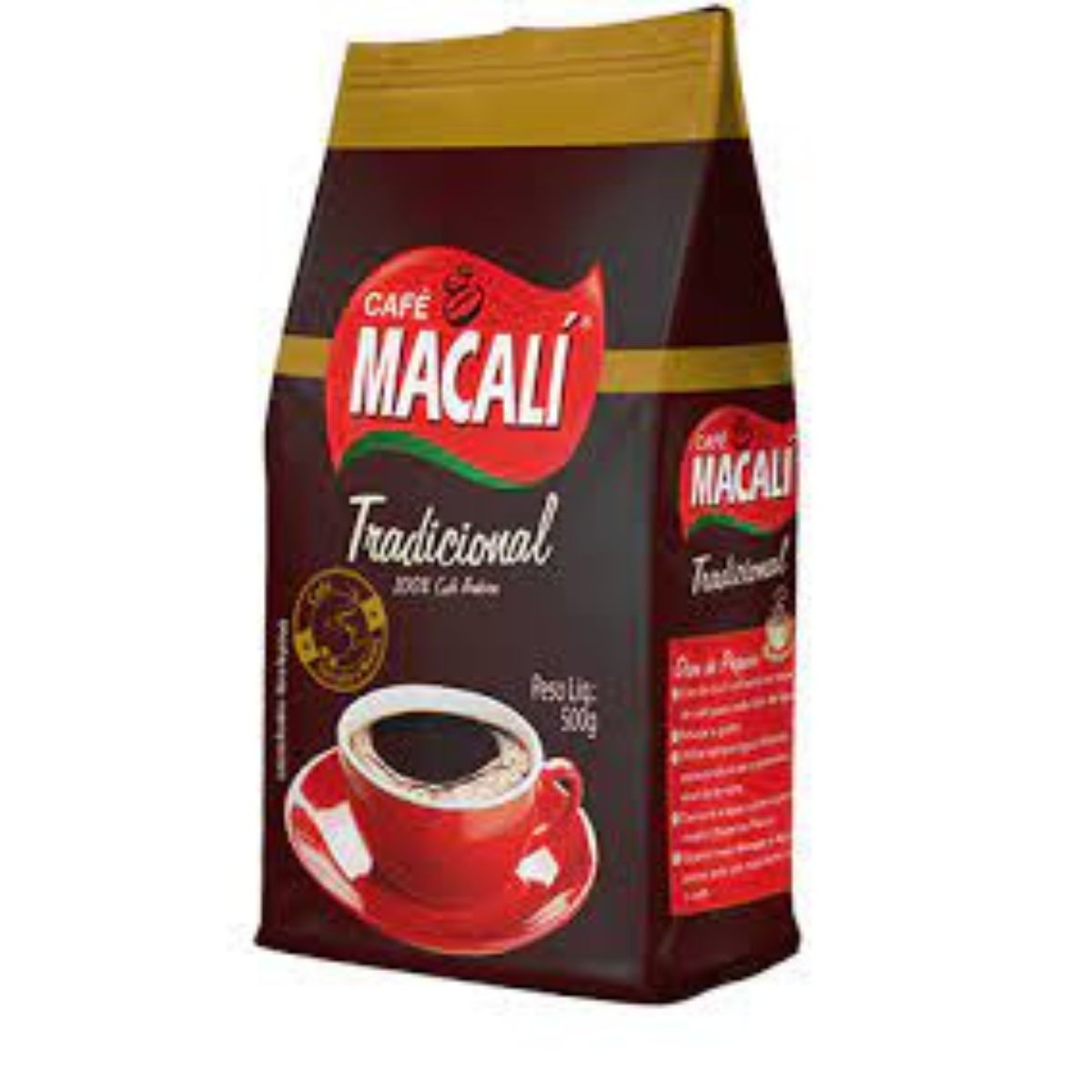 Café Tradicional Stand Pack Macalí 500 g