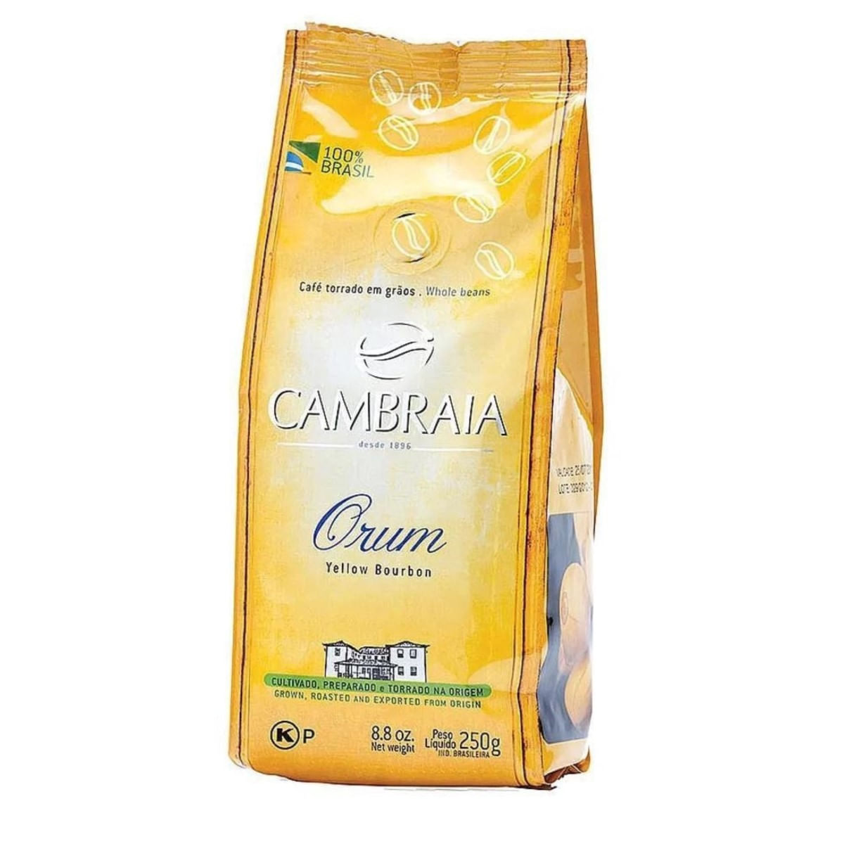 Café Cambraia Orum Yellow Bourbon Torrado e Moído 250 g