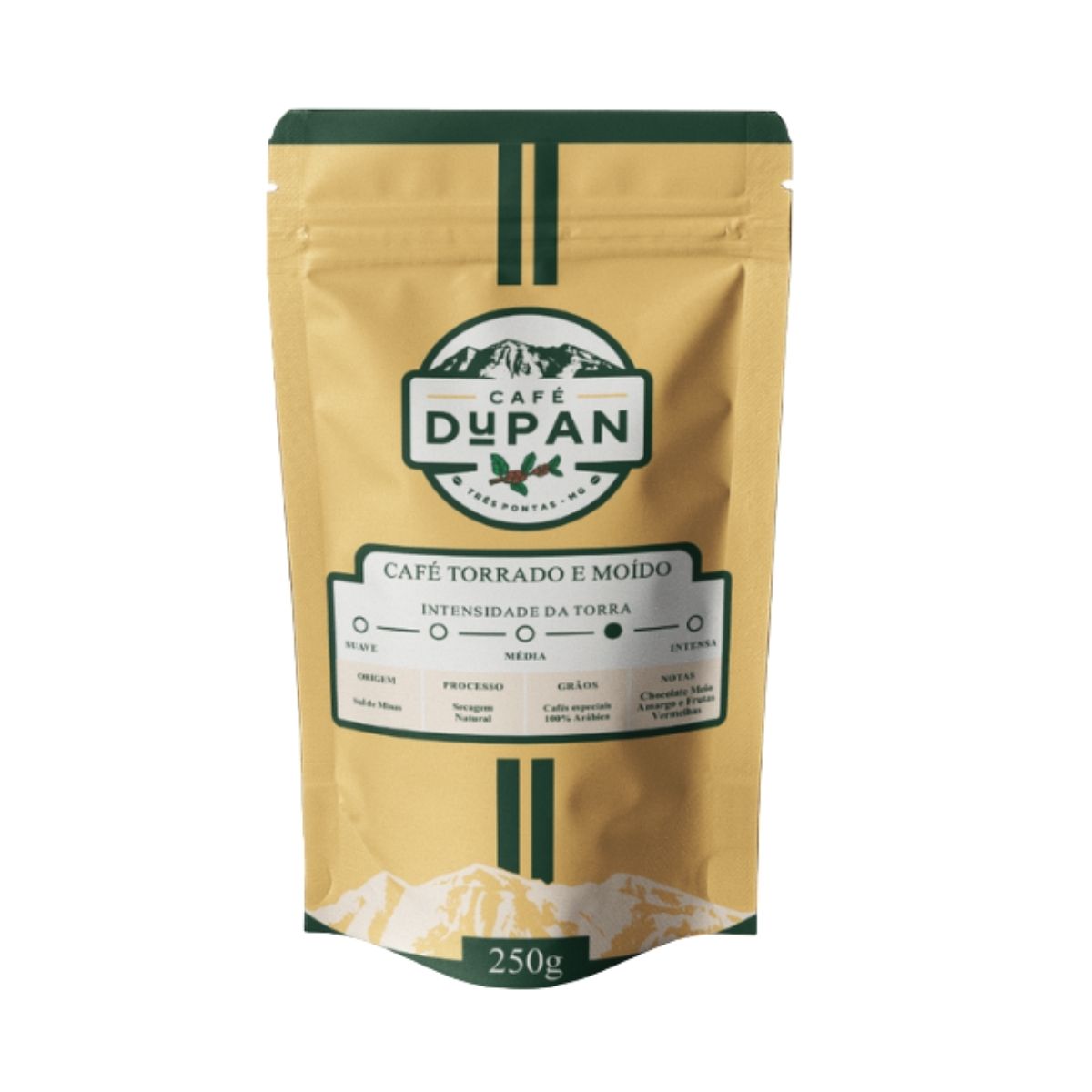 Café Grão Torra Intensa Dupan 250 g