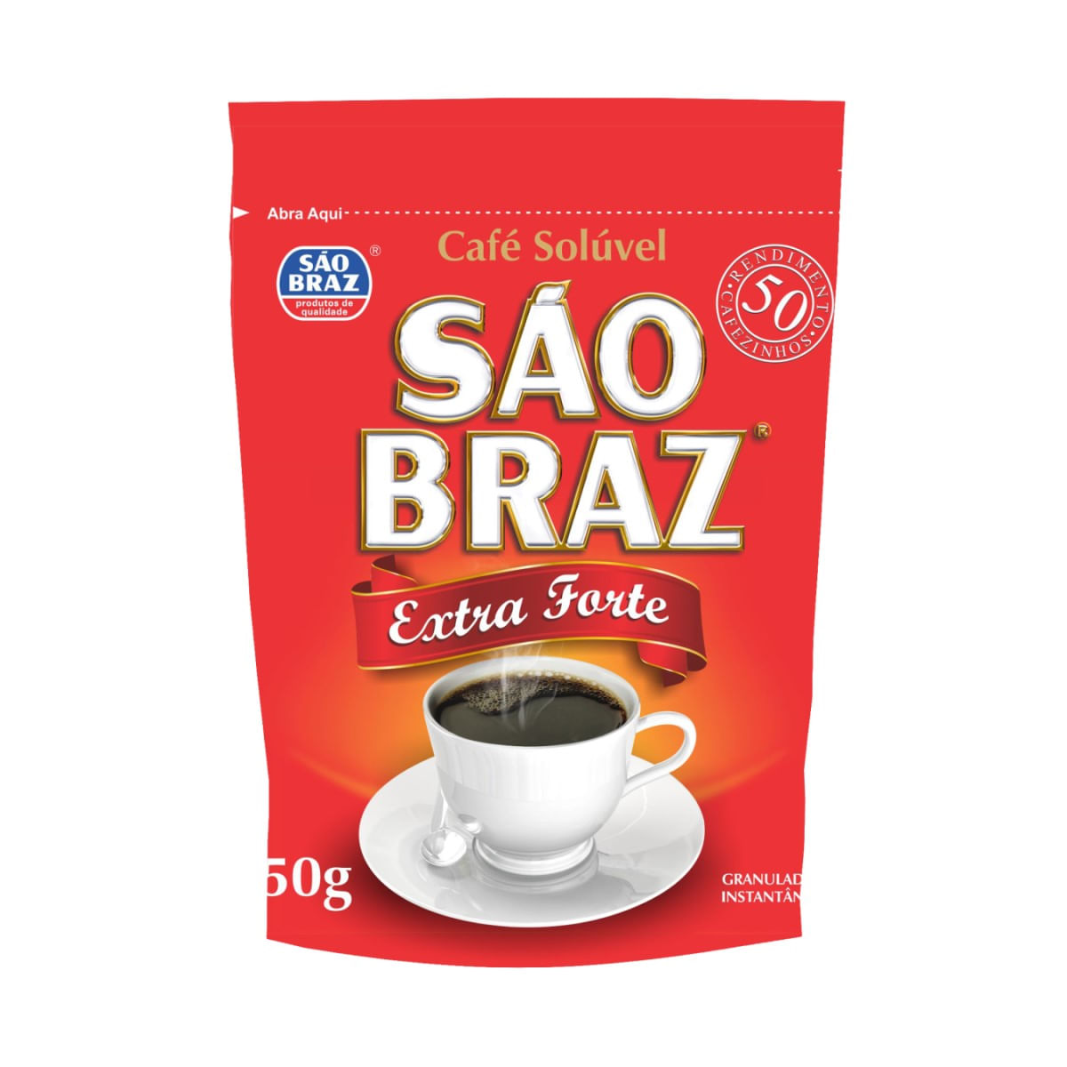 Café Granulado Solúvel São Braz Extraforte 50 g