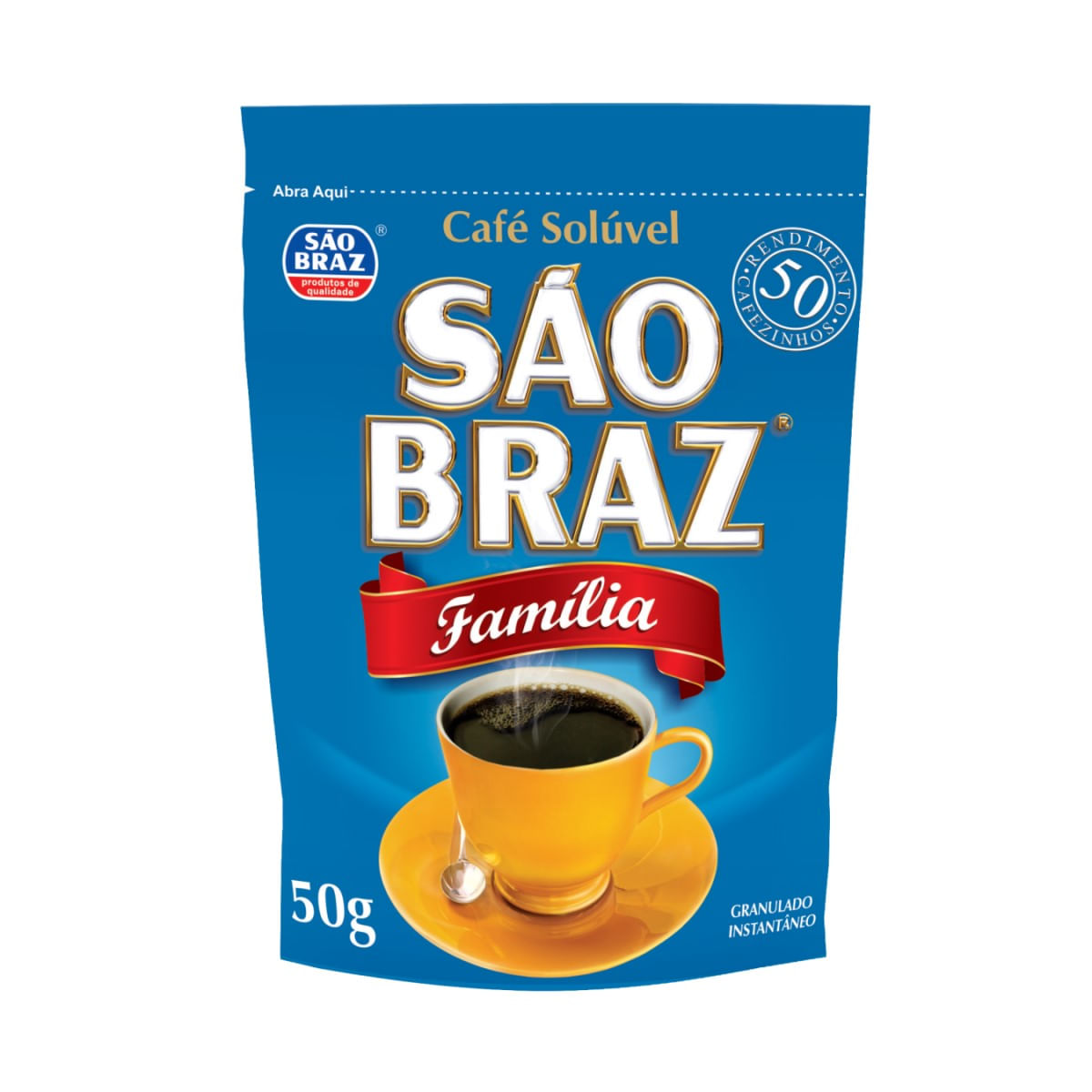 Café Granulado Solúvel São Braz Família 50 g