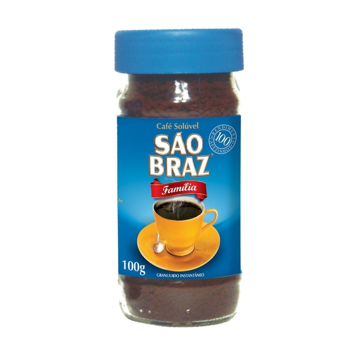 Café Granulado Solúvel São Braz Família 100 g