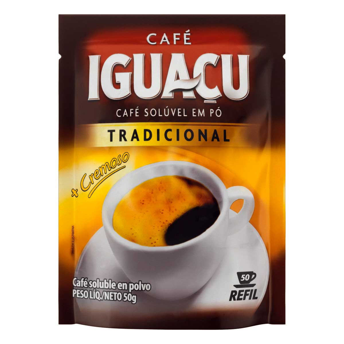 Café Solúvel em Pó Iguaçu 50g