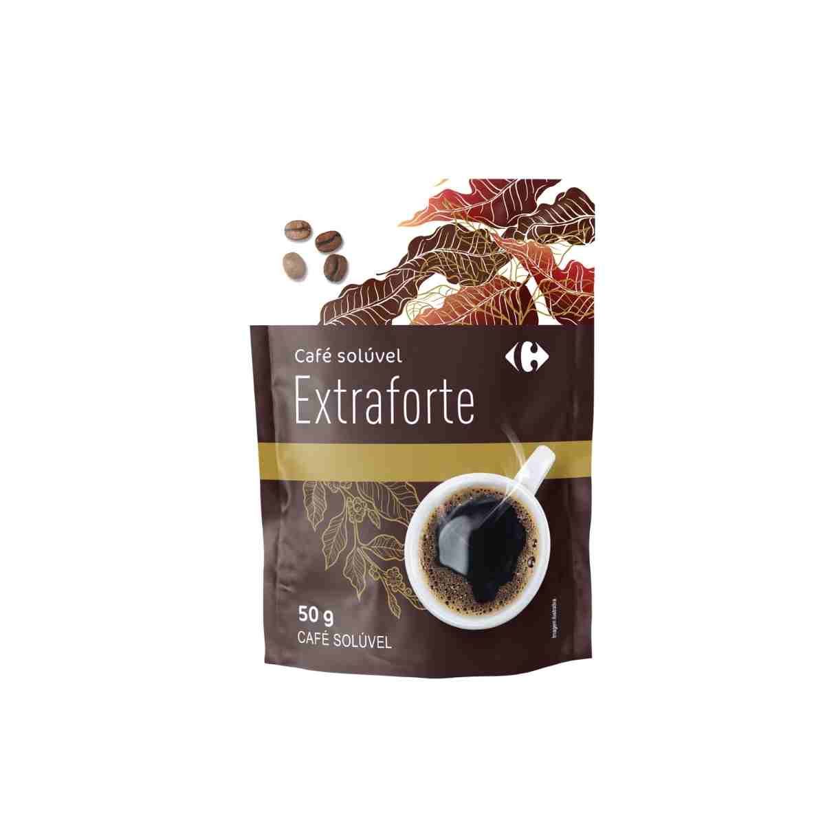 Café Solúvel Extra Forte Carrefour SC 50g