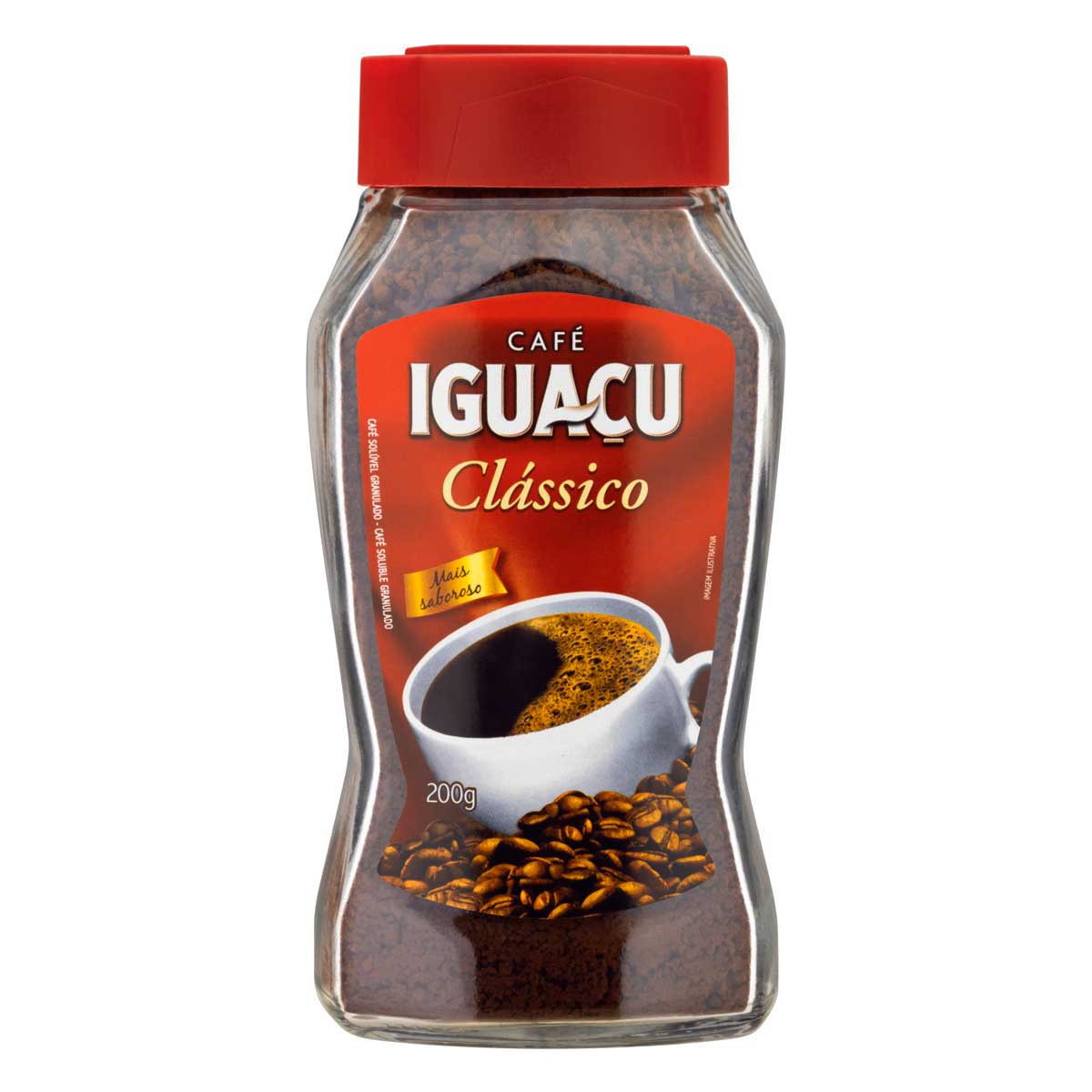 Café Solúvel Granulado Iguaçu Clássico 200g