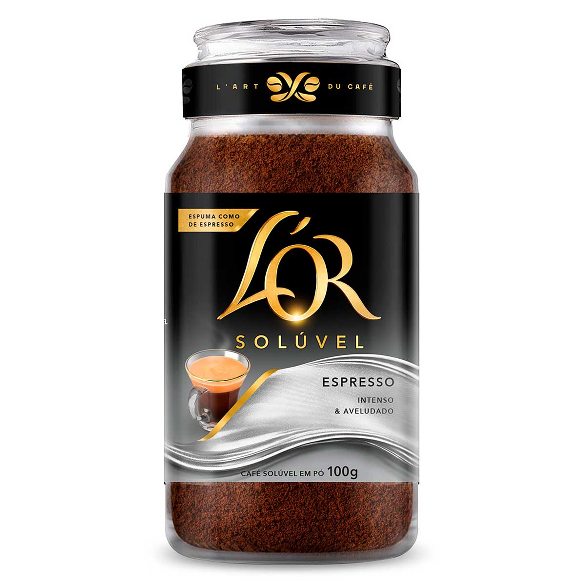 Café Solúvel em Pó Espresso L&apos;or Vidro 100 g