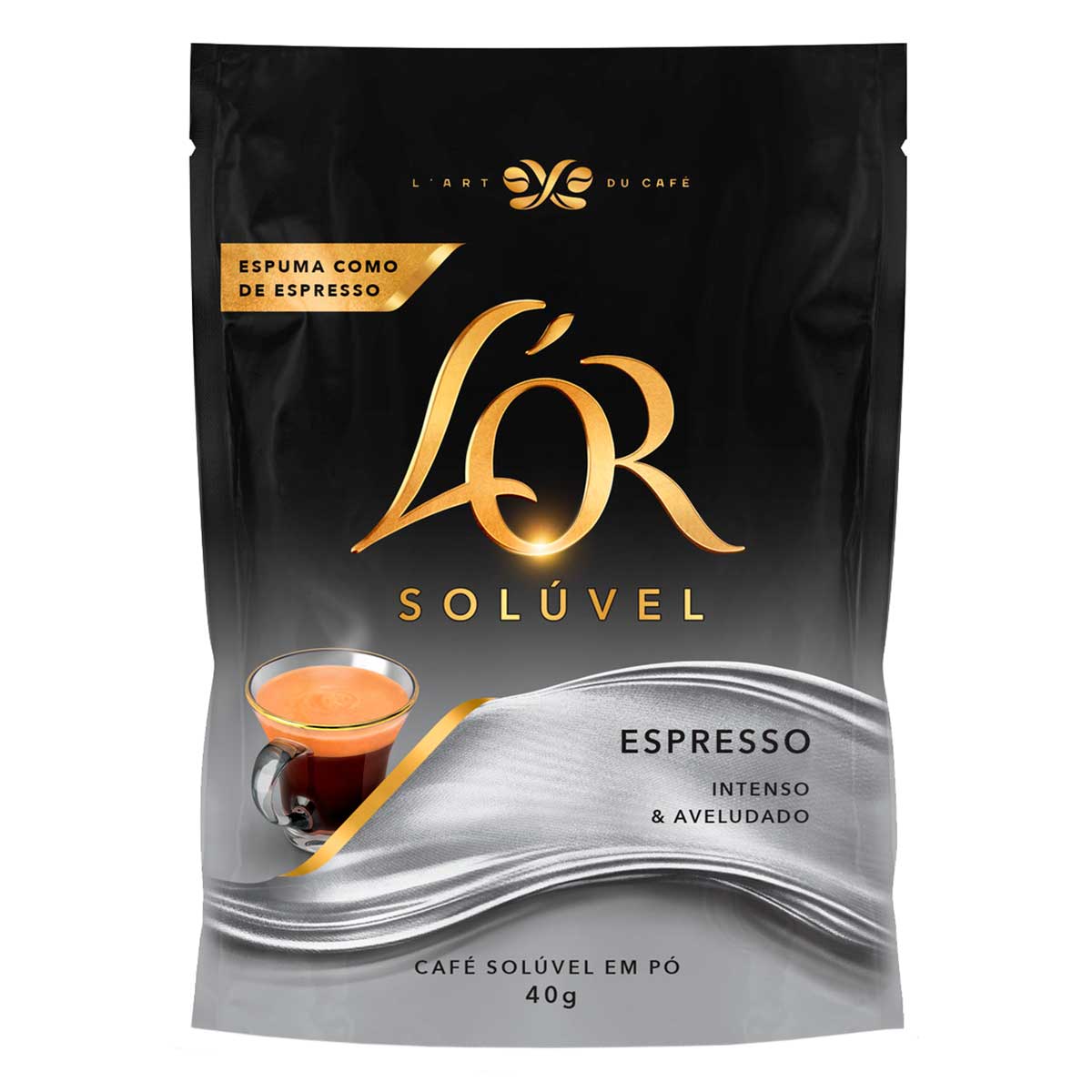 Café Solúvel em Pó Espresso L&apos;or Sachê 40 g