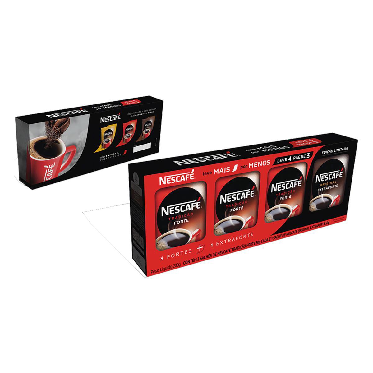 Café Solúvel Nescafé Origens + Café Solúvel Nescafé Tradição 200 g