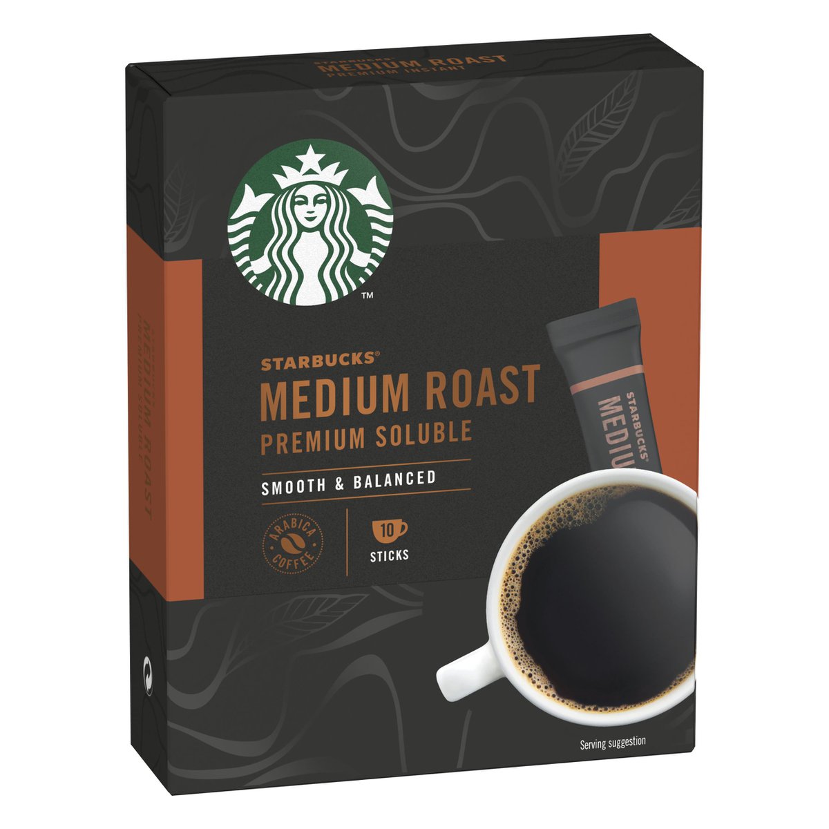 Café Solúvel STARBUCKS Medium Roast Premium 23 g Caixa com 10 sachês