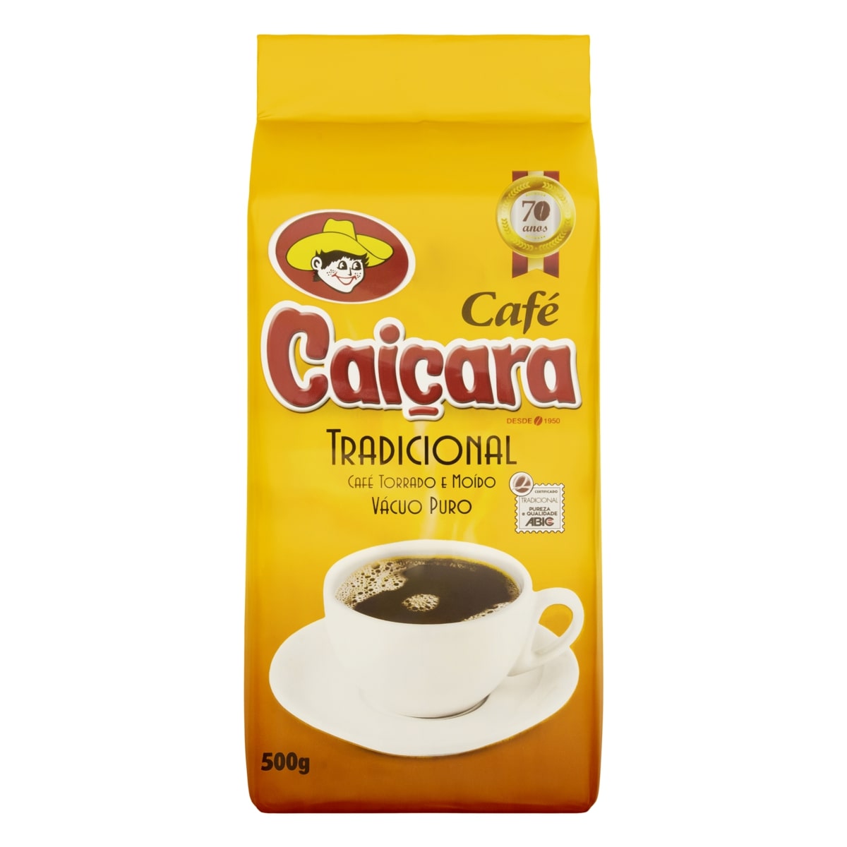 Café Torrado Moído Tradicional Caicara Vacuo 500 g