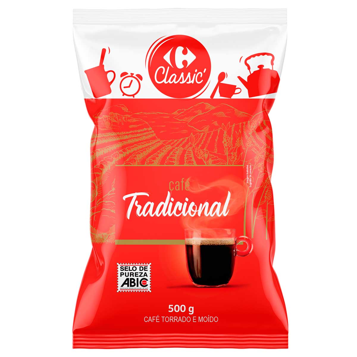 Café Torrado e Moído Carrefour 500g