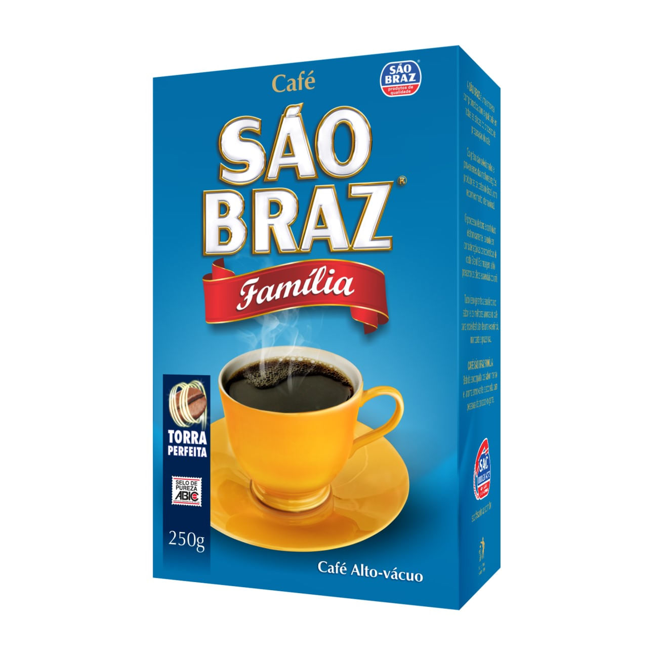 Café em Pó a Vácuo São Braz Família 250 g