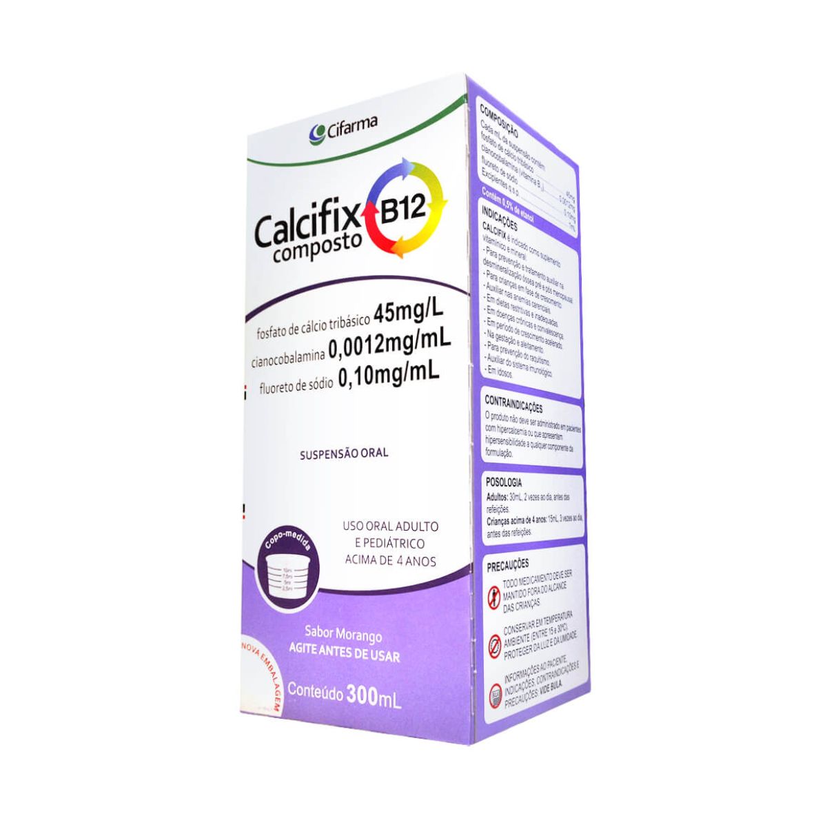 Calcifix Composto B12 com 300 ml