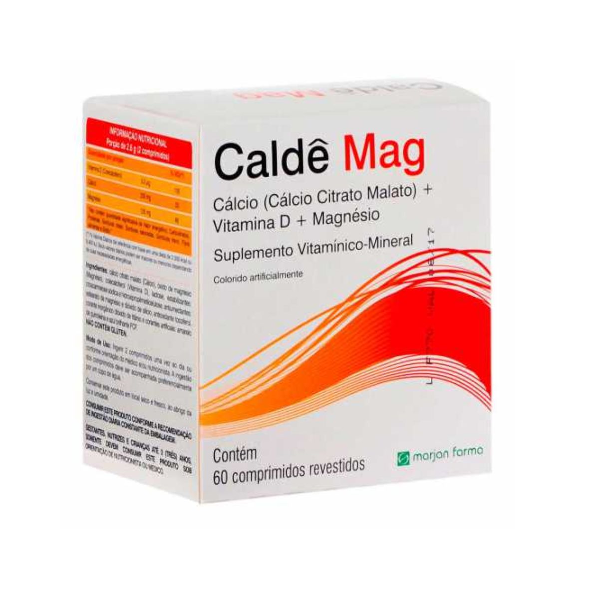 Caldê MAG com 60 comprimidos