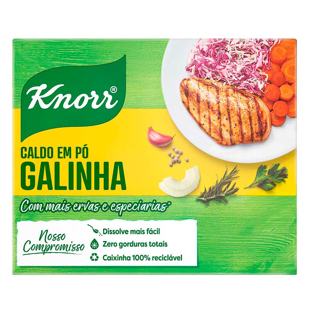 Caldo em Pó Galinha Knorr Caixa 35 g