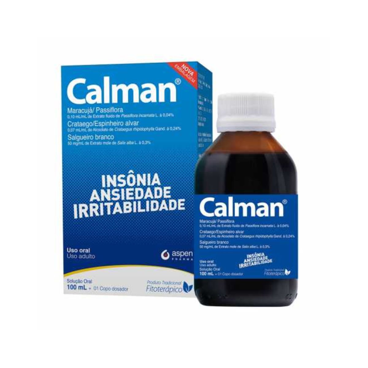 Calman Solução Oral com 100 ml