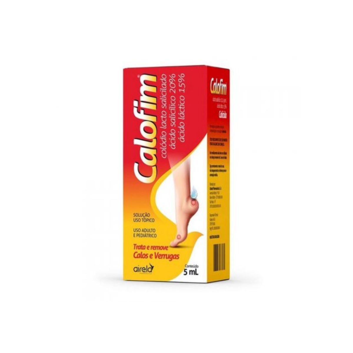 Calofim solução tópica com 5 ml