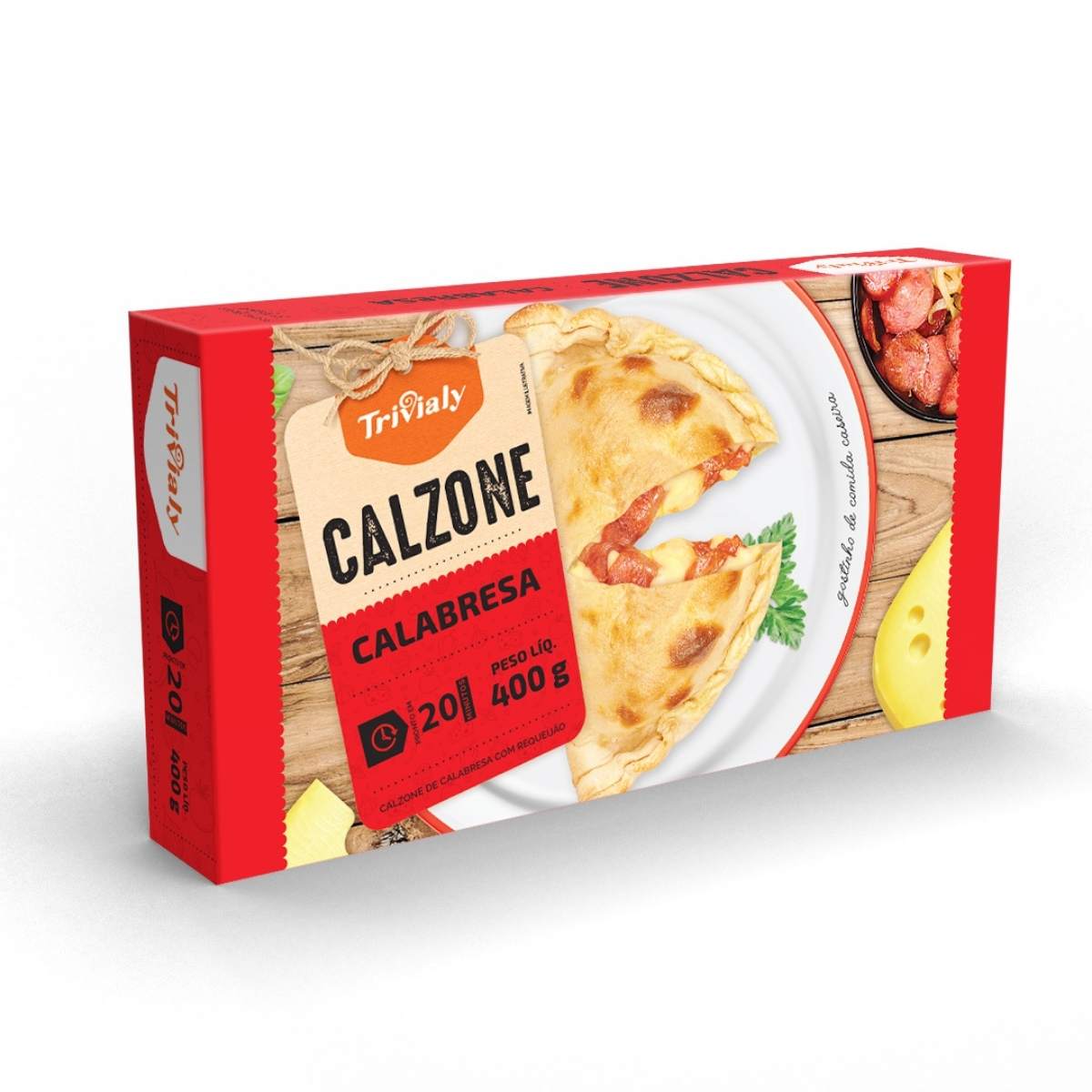 Calzone 400 g Calabresa