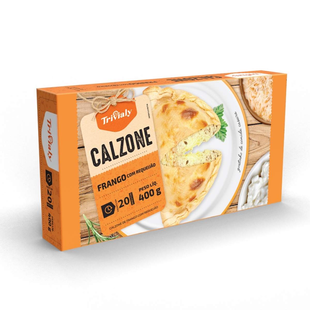 Calzone 400 g Frango