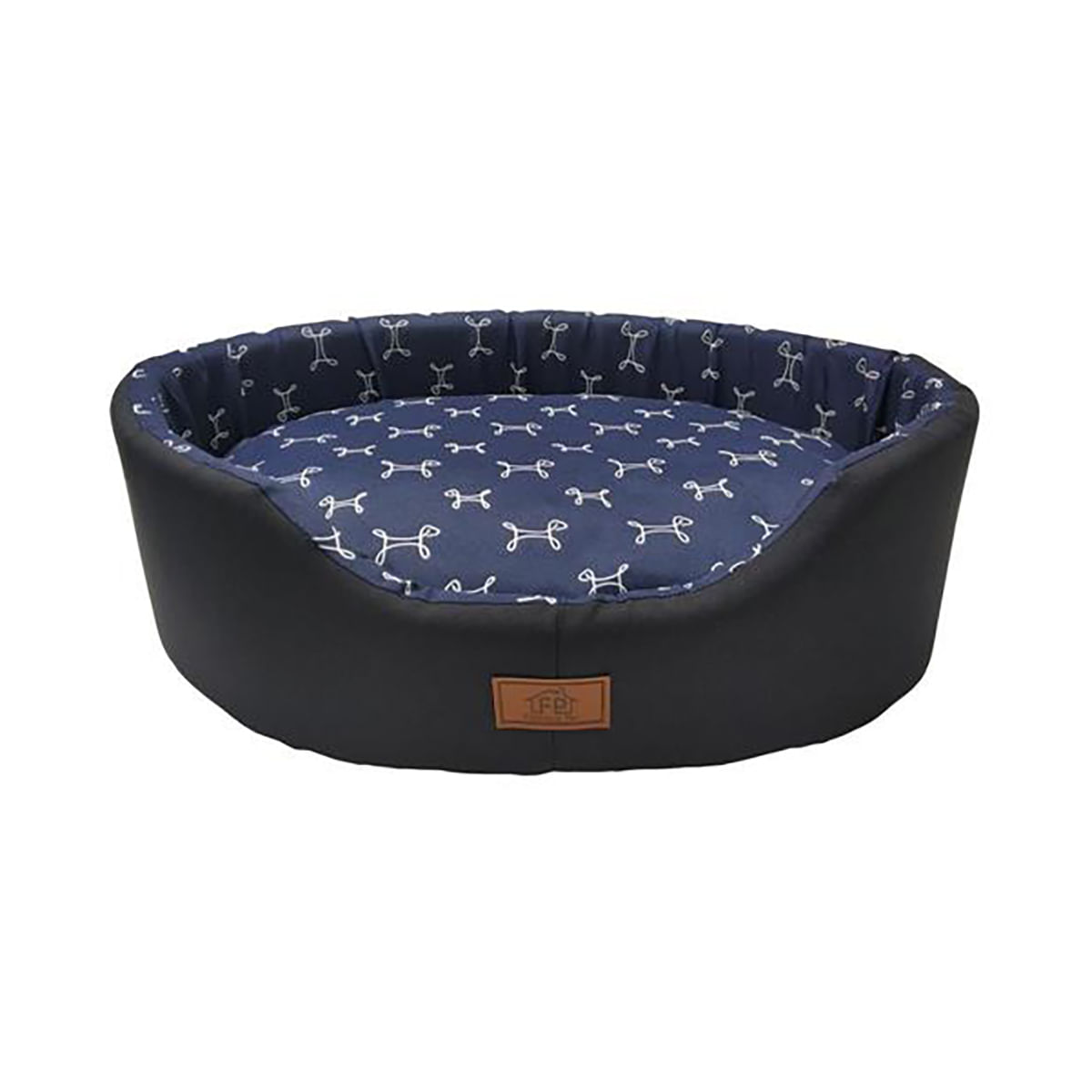 Cama para Pets Europa Mister Bicho Panda Azul tamanho M