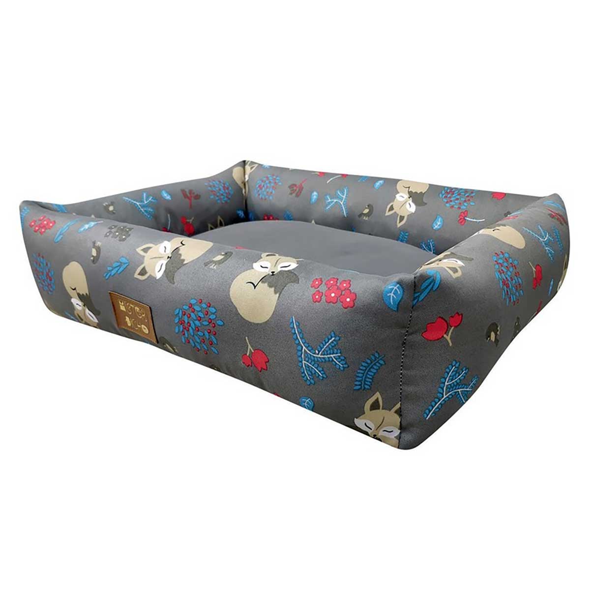 Cama para Cães Raposa Cinza Mister Bicho Fabrica Pet