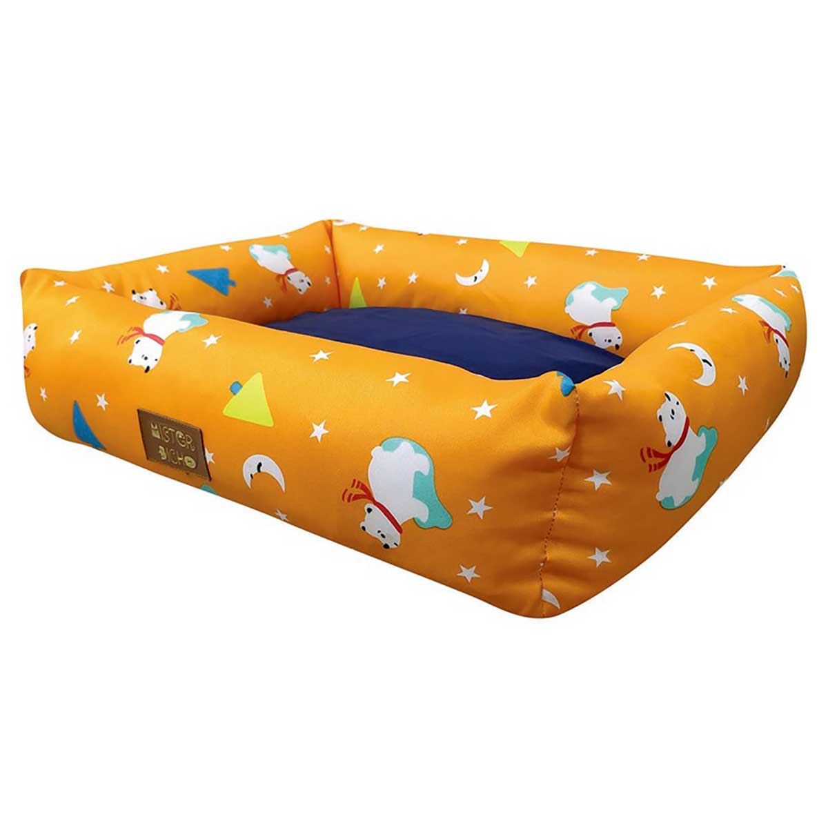 Cama para Cães Urso Laranja Mister Bicho Fabrica Pet