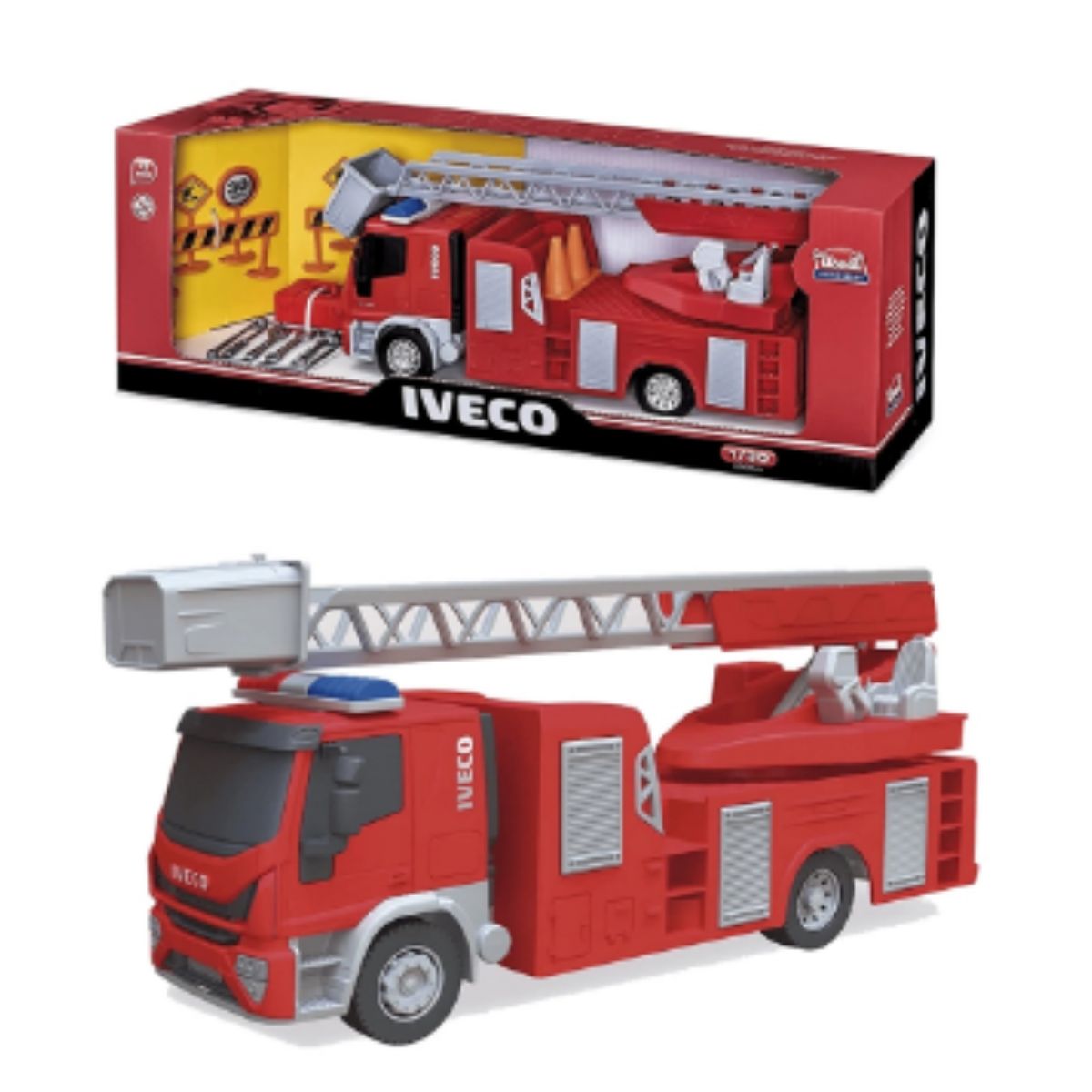 Caminhão De Bombeiro Escada Articulada 55cm Iveco