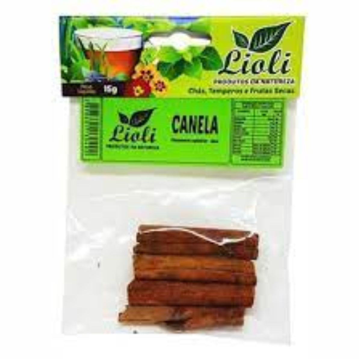 Canela em Casca Lioli pacote 100 g