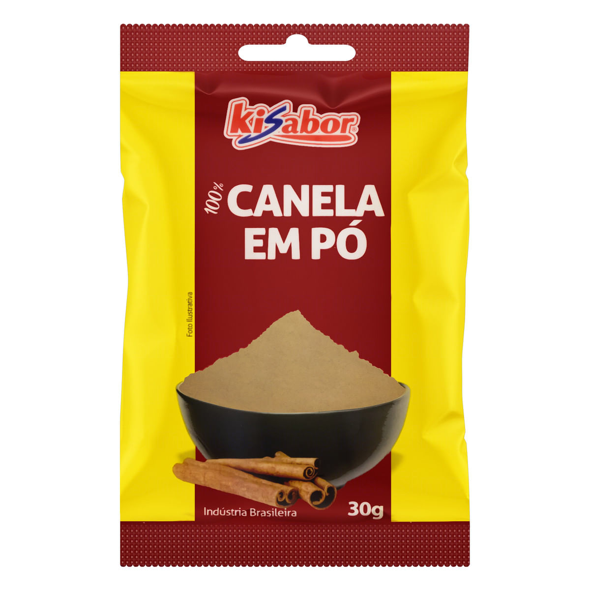 Canela em Pó Kisabor Pacote 30g