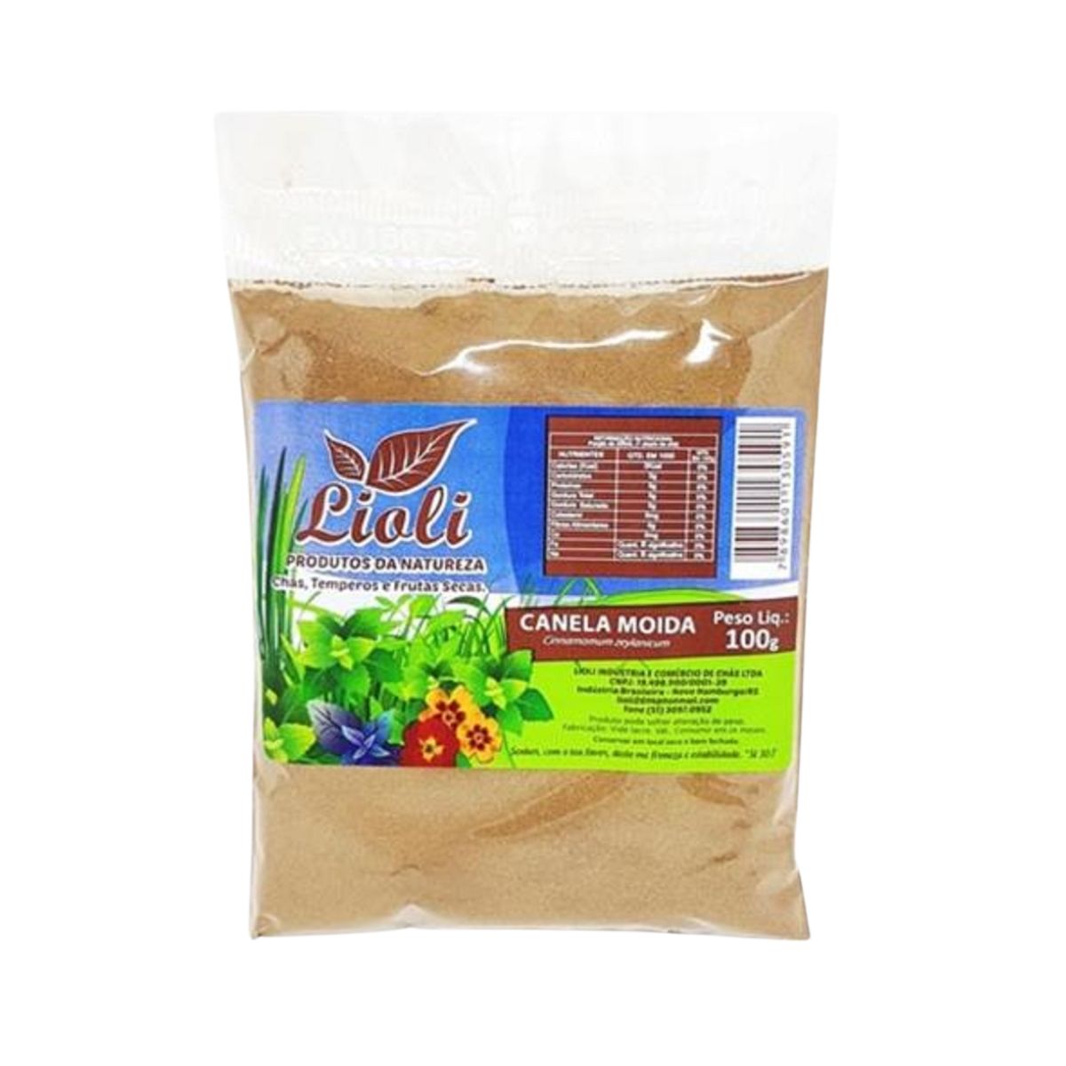 Canela Moída Lioli 100 g