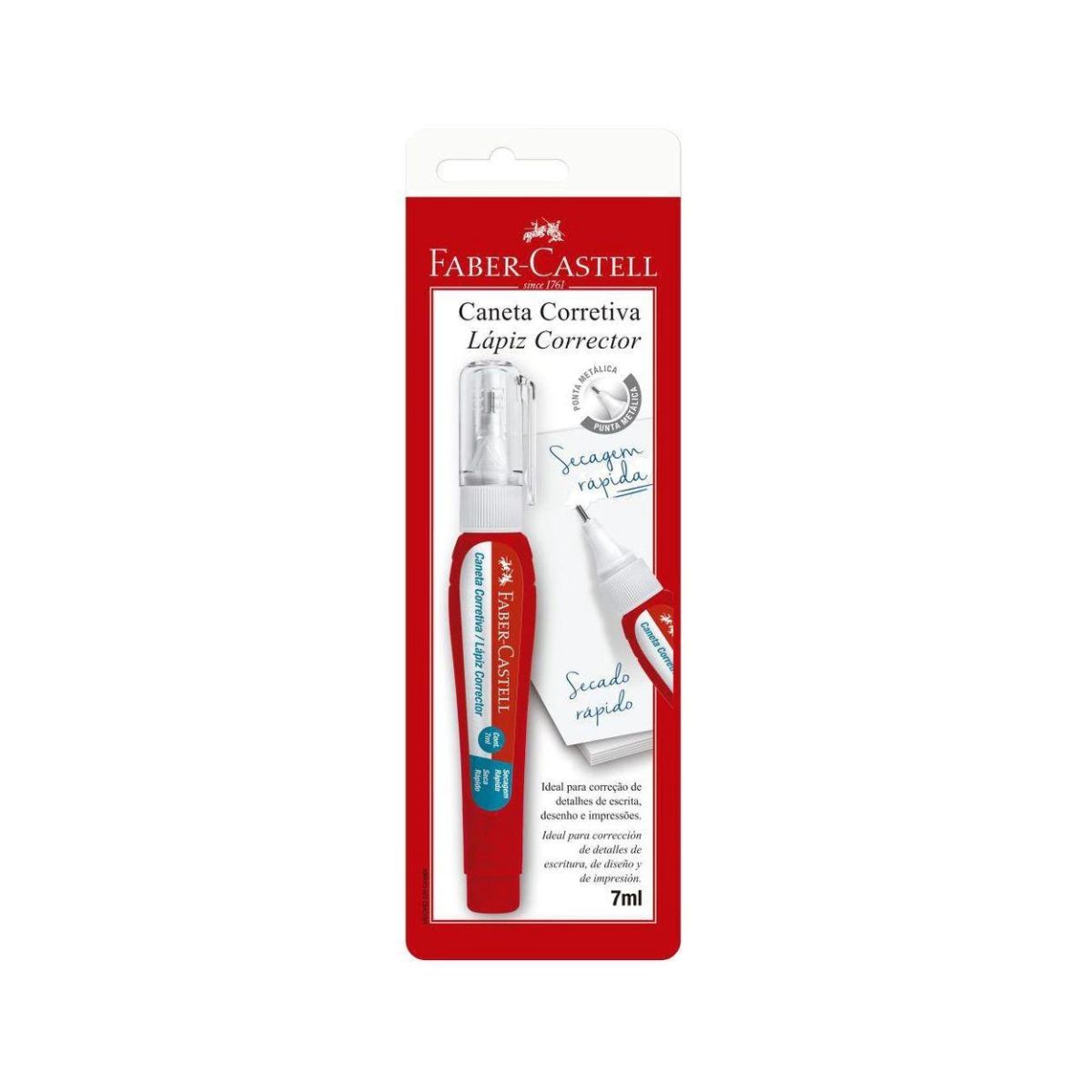 Caneta Corretiva Faber Castell 7 ml