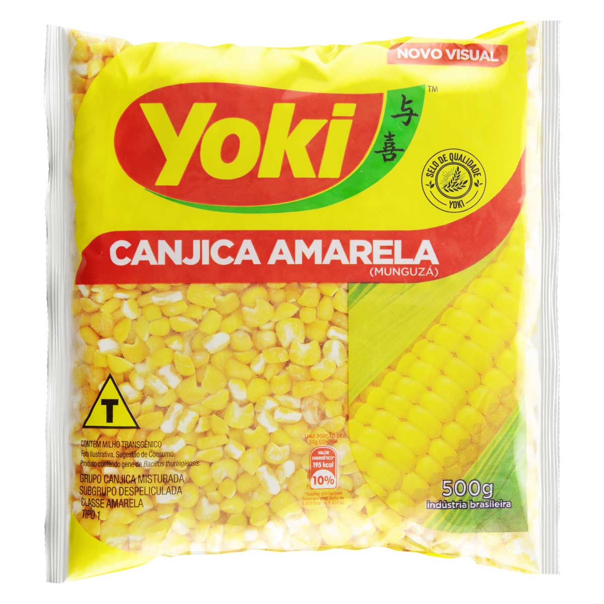 Canjica de Milho Amarela Tipo 1 Yoki 500g