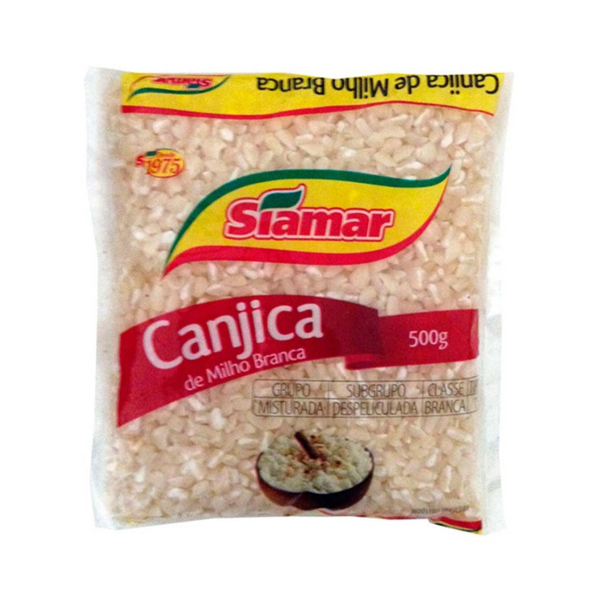 Canjica Branca Siamar 500 g