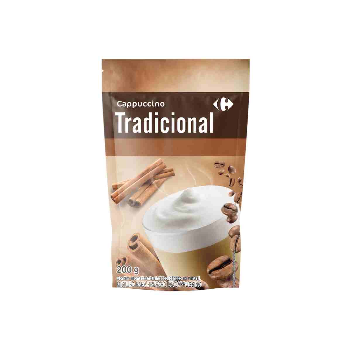 Cappuccino Tradicional Carrefour SC 200g