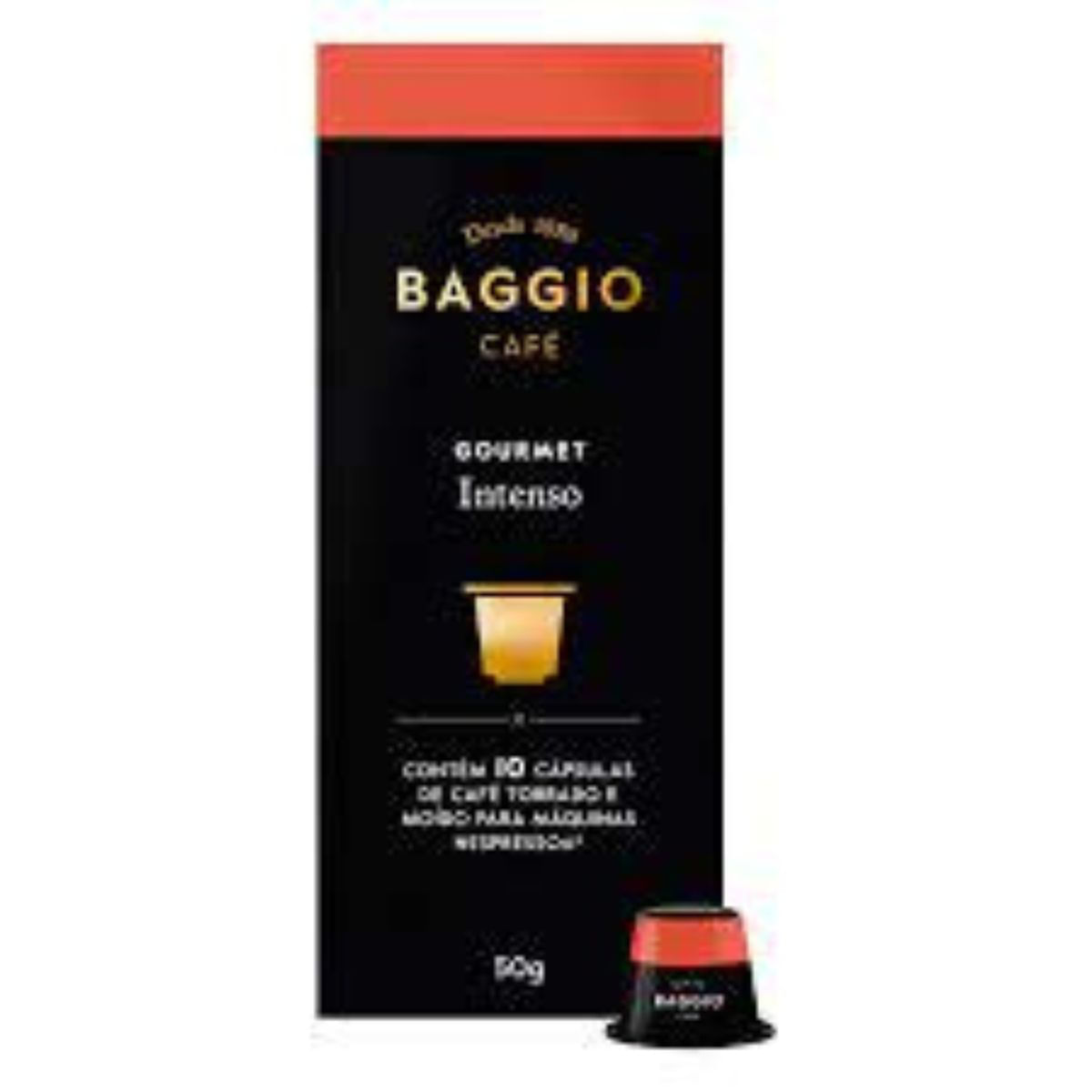 Cápsula Café Intenso 10 Unidades Baggio