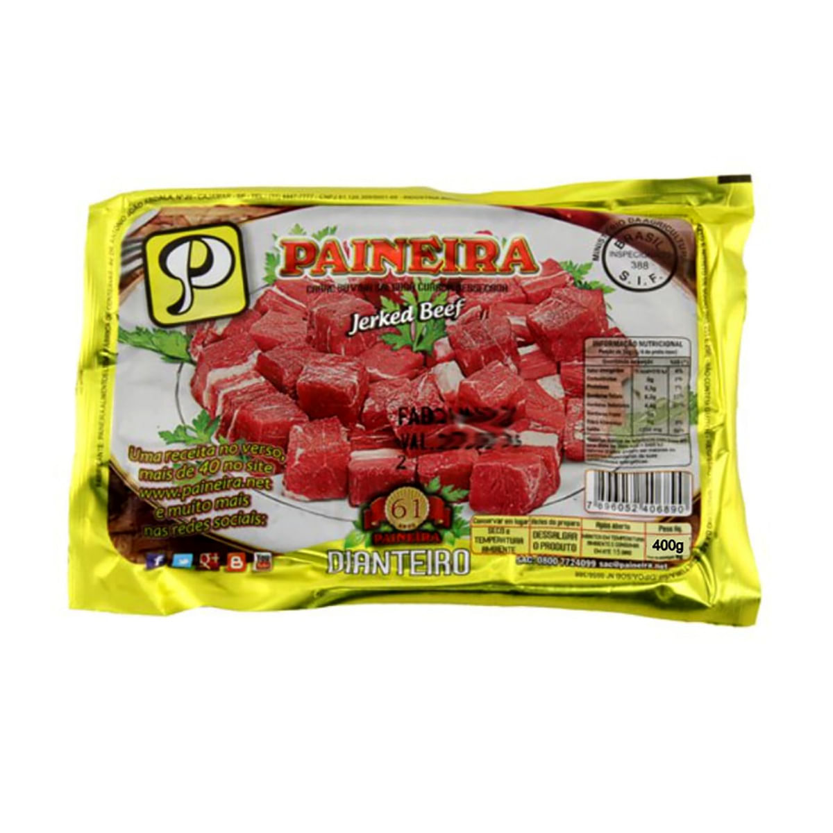 Carne Seca Dianteiro Paineira 400 g