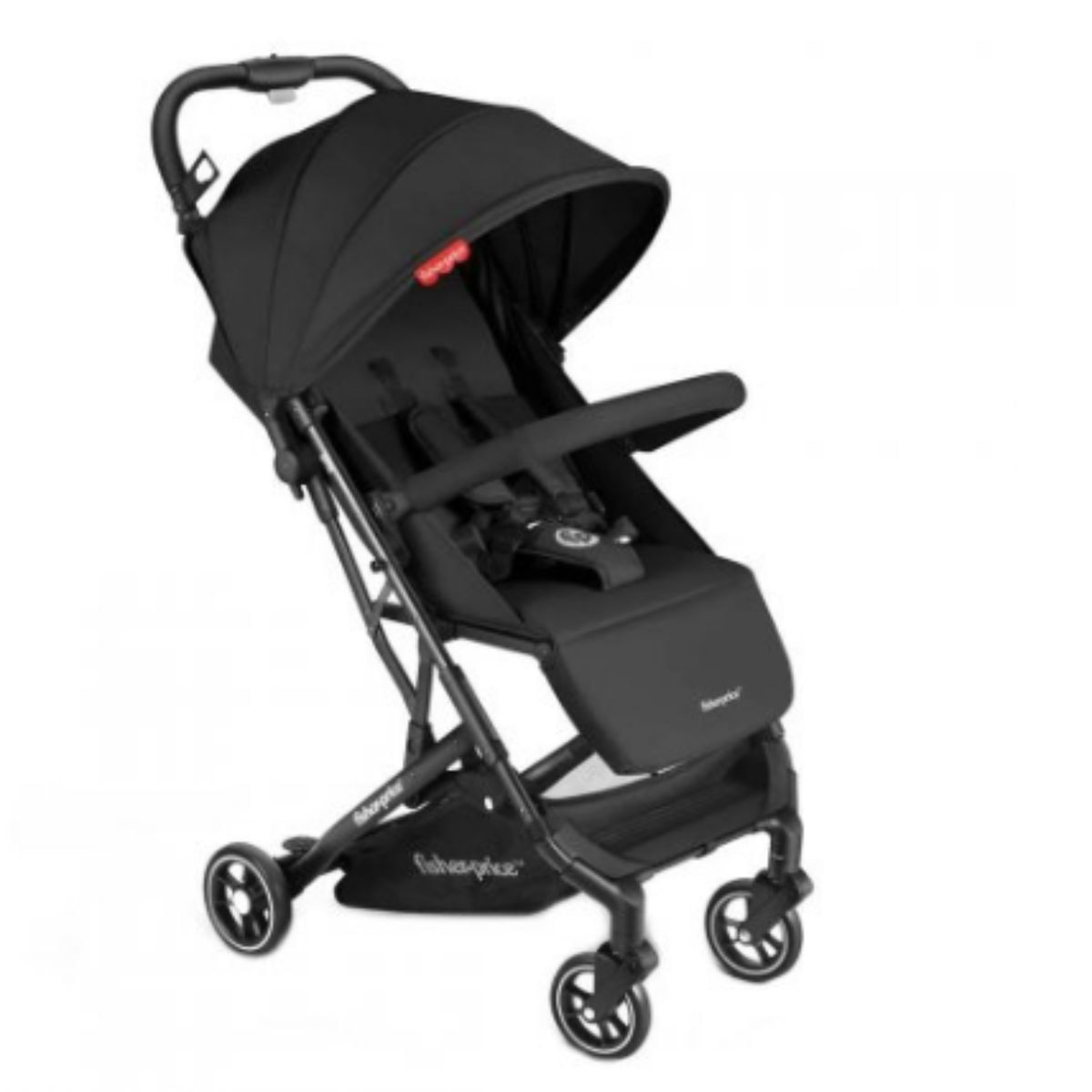 Carrinho De Passeio Para Bebê Compacto 15kgs Fisher Price Preto