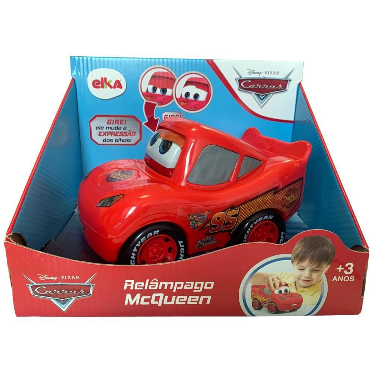 Carrinho Relâmpago Mcqueen Elka 1182