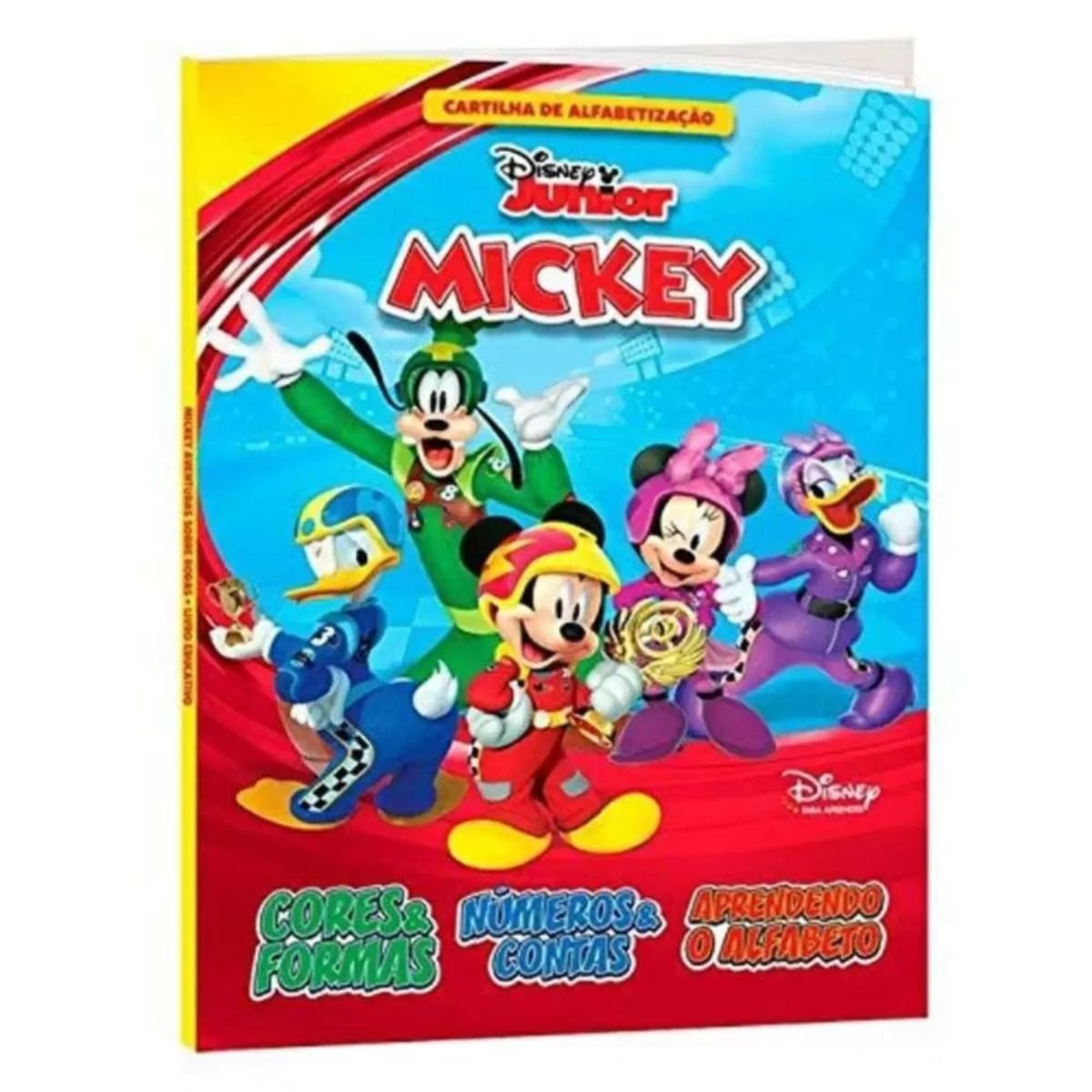 Cartilha de Alfabetização Disney Júnior Mickey 1 unidade